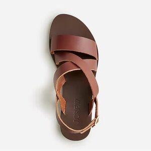J. Crew
Carsen made-in-Italy slingback sandals in leather
New in box
